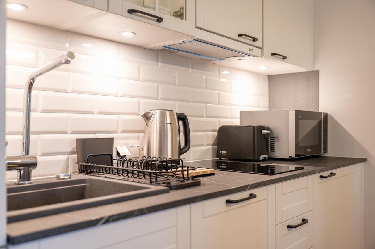 Pinea Sky Premium Apartament Z Widokiem Na Morze Ze Spa I Basenem Przy Plazy 波别罗沃 外观 照片