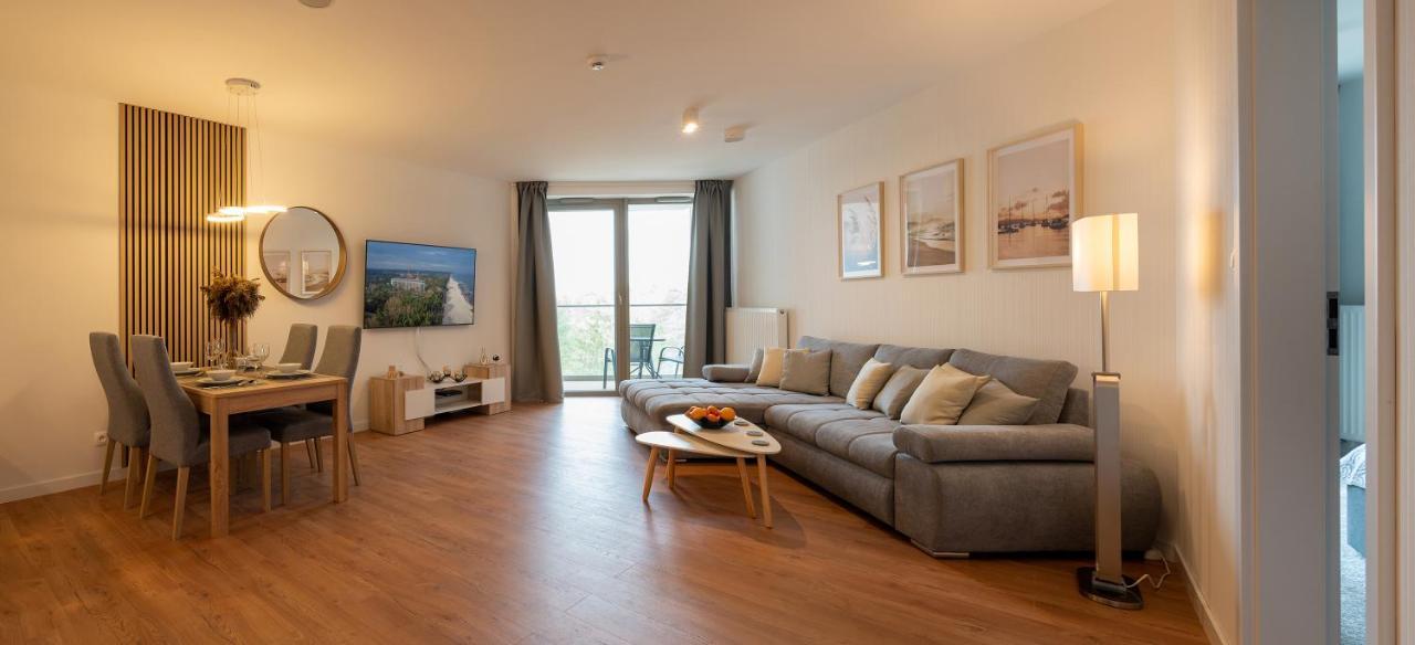 Pinea Sky Premium Apartament Z Widokiem Na Morze Ze Spa I Basenem Przy Plazy 波别罗沃 外观 照片