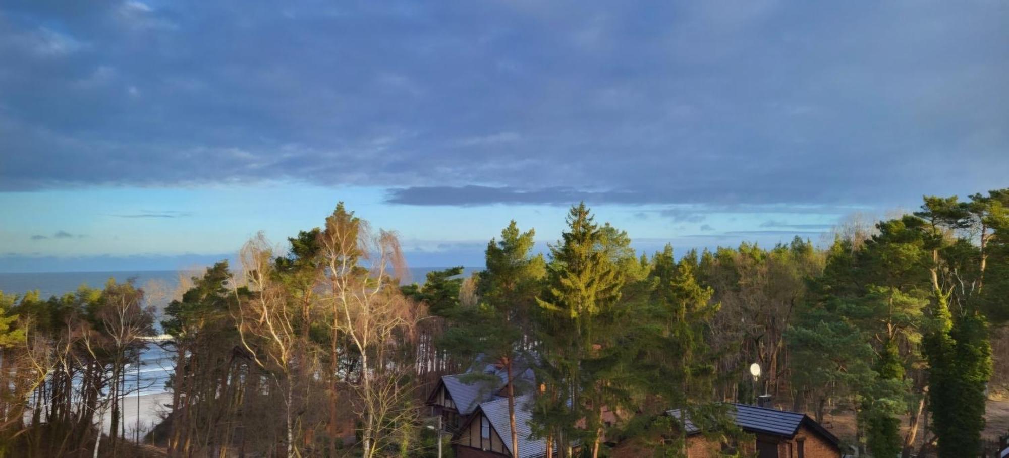 Pinea Sky Premium Apartament Z Widokiem Na Morze Ze Spa I Basenem Przy Plazy 波别罗沃 外观 照片